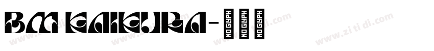 BM Kaikura字体转换